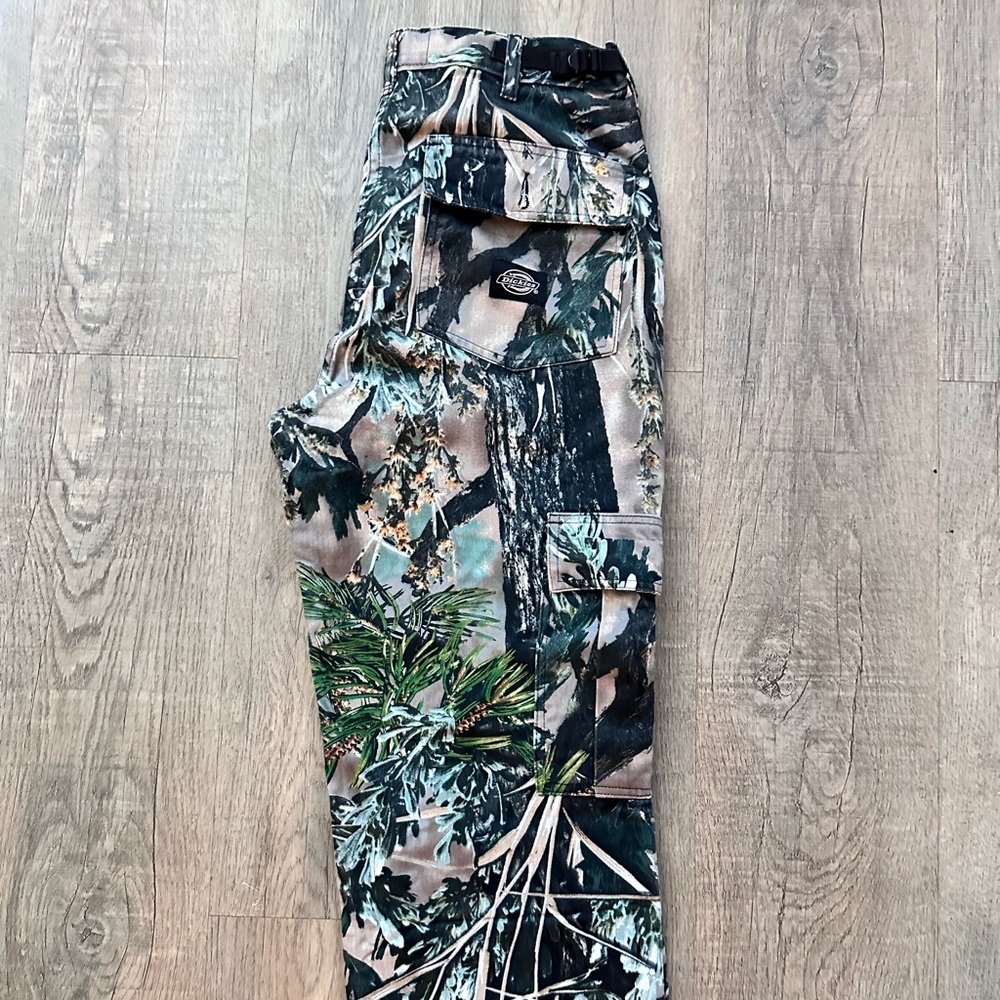 dickies camo cargo pants